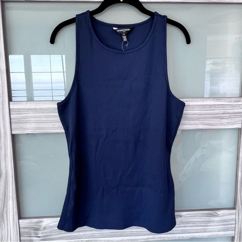 FORME Navy Blue Tank Top